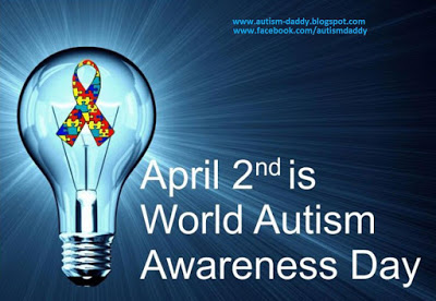 Happy Autism AWARENESS Day!  Yes, that's right I said Awareness!